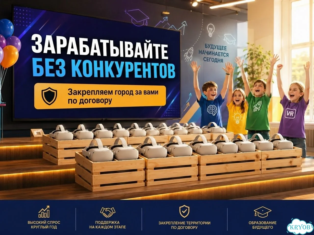 Готовый бизнес: интерактивные уроки для детей фото 1