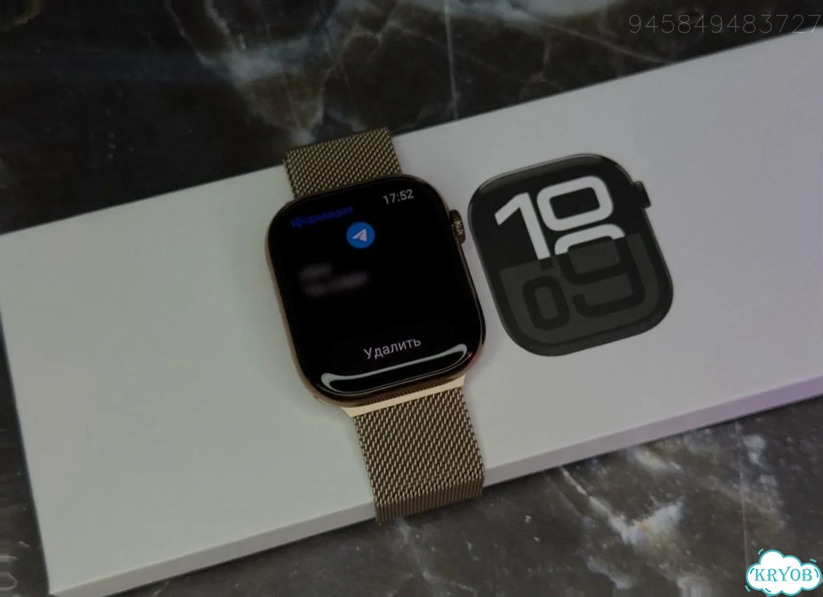 Apple Watch Series 11 Gold + AirPods Pro 3 (Набор) фото 10