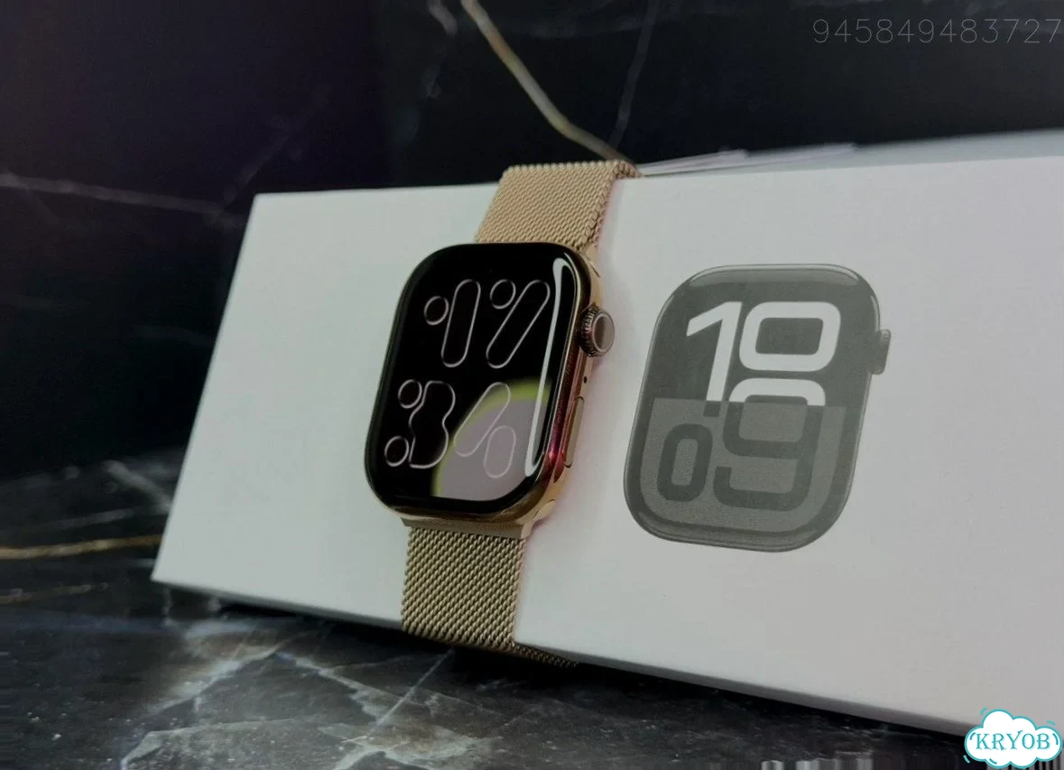 Apple Watch Series 11 Gold + AirPods Pro 3 (Набор) фото 5