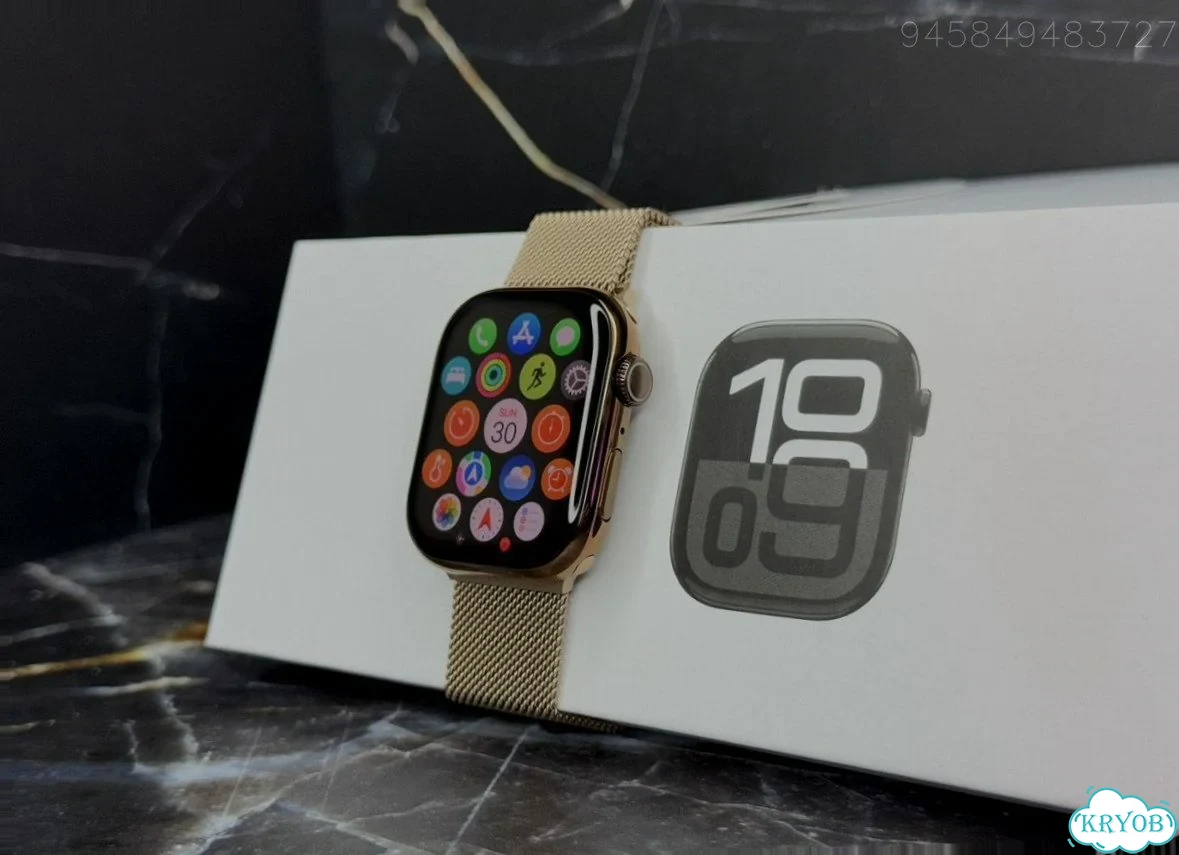 Apple Watch Series 11 Gold + AirPods Pro 3 (Набор) фото 6