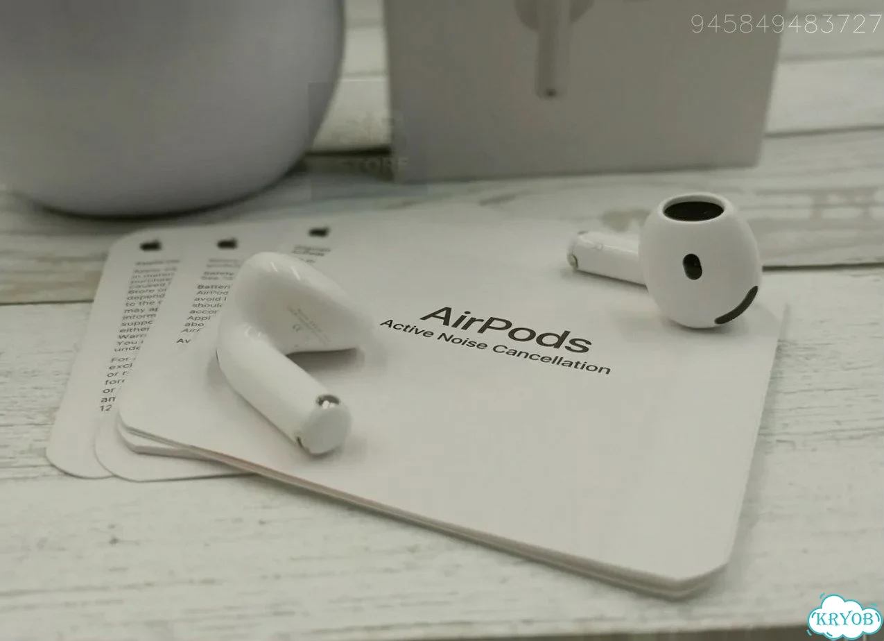 AirPods 4 Platinum (FCO 4.0+, Оригинал) фото 2