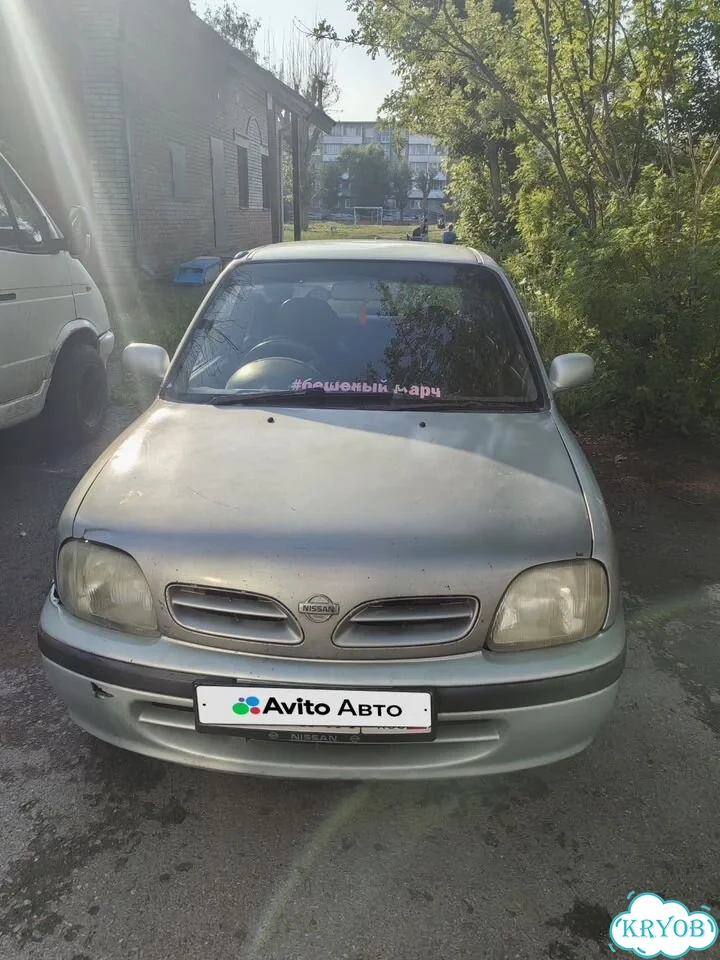 Nissan March 1.0 MT, 1998, битый, 222 800 км фото 2