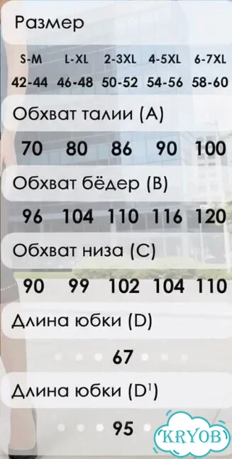 Юбка на запах фото 3