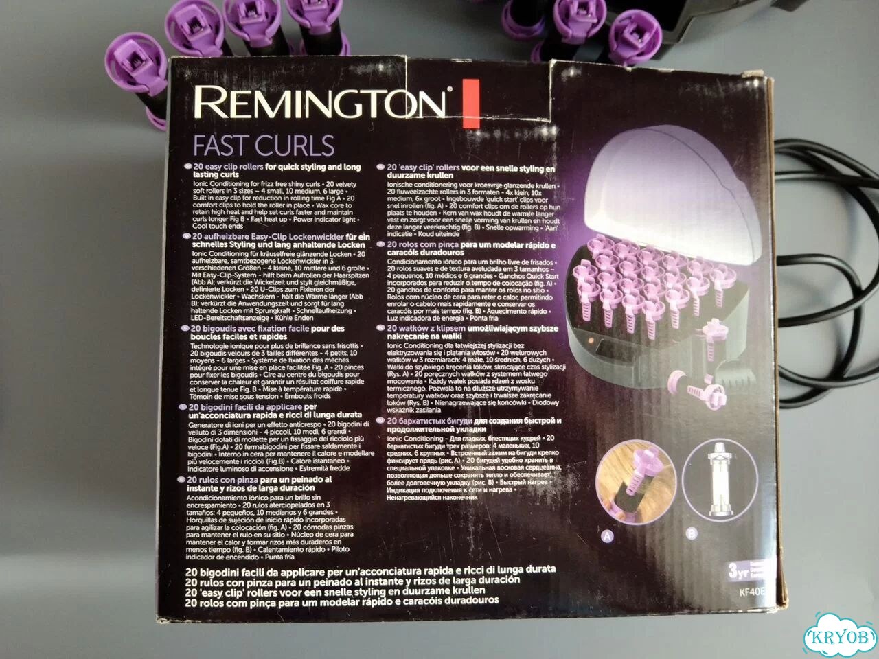 Электробигуди Remington KF40E 20 шт. в коробке фото 9