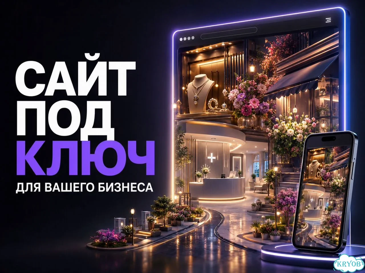 Создание сайта под ключ для бизнеса фото 1
