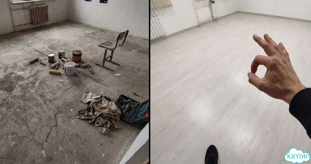 Укладка ламината / линолеума / кварцвинила фото 2