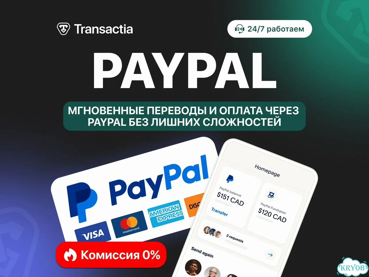 PayPal Россия: пополнение, вывод, оплата фото 1