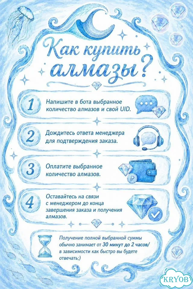 Игровая валюта в Клубе Романтике, 1260 алмазов фото 2