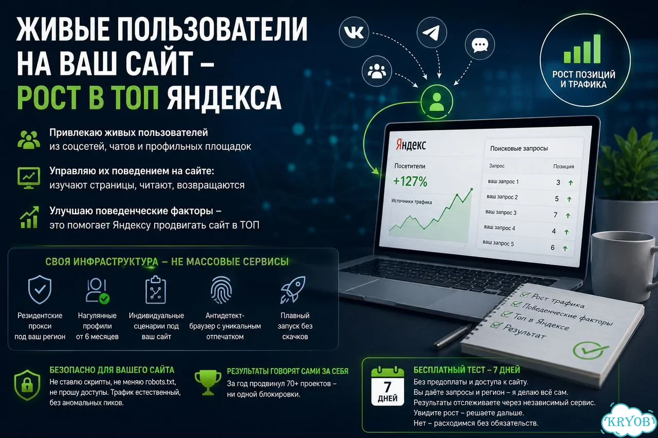 Выведу сайт в топ за 3 дня фото 1