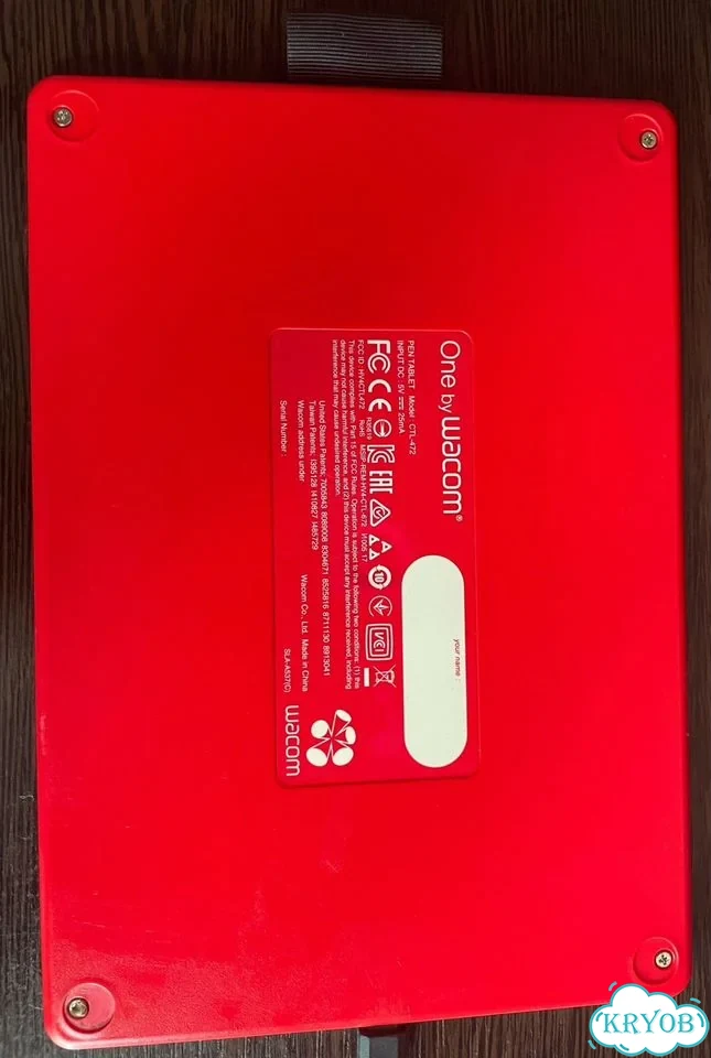 Графический планшет Wacom CTL-472 (без стилуса) фото 2