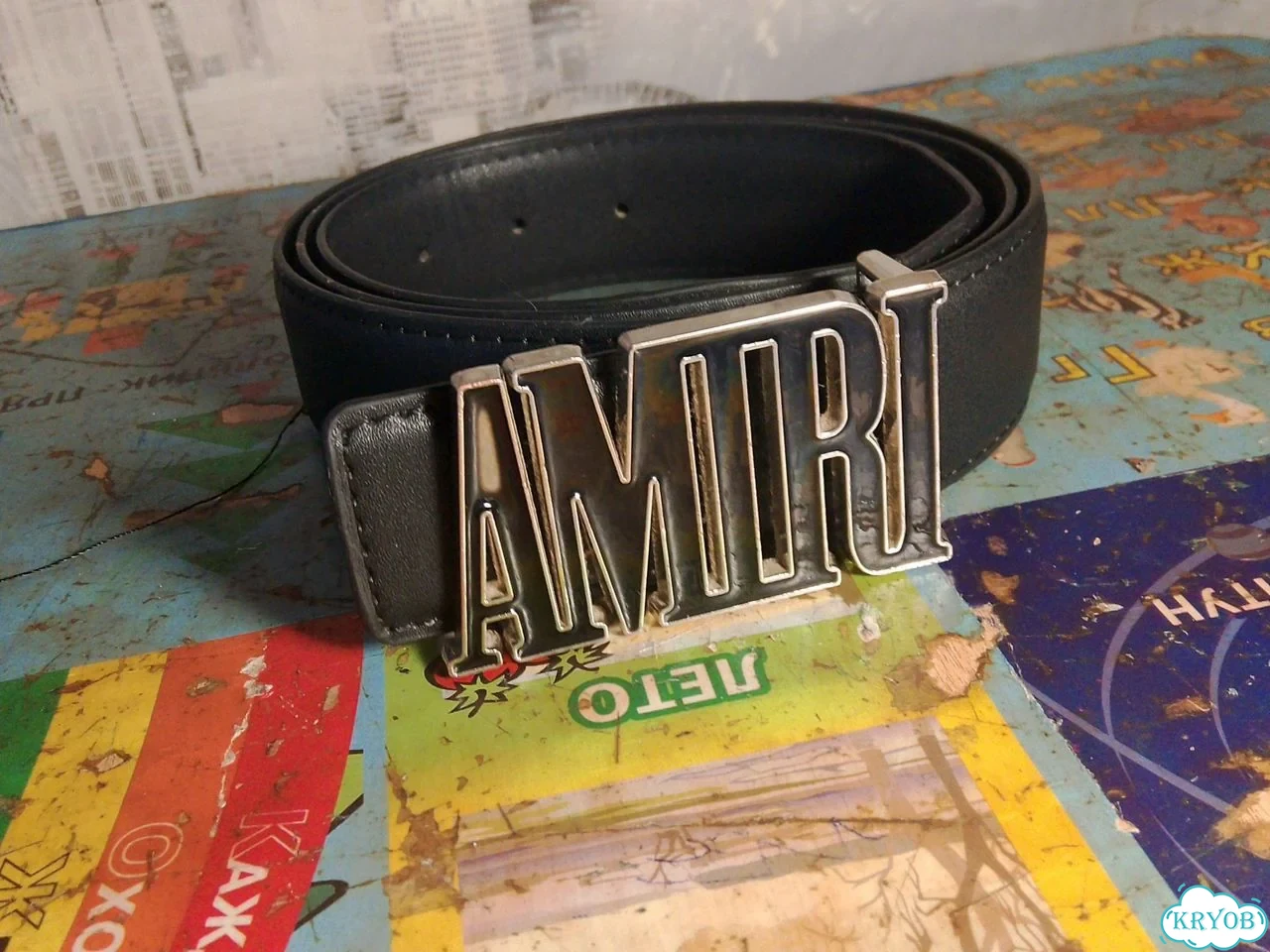 Мужской ремень Amiri фото 1