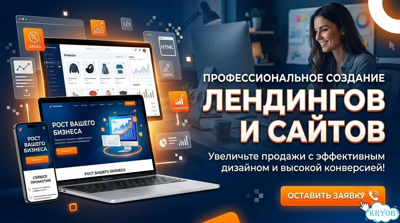 Создание лендинга/сайта фото 1