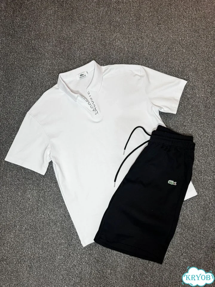 Летний костюм Lacoste хлопок L–4XL фото 6