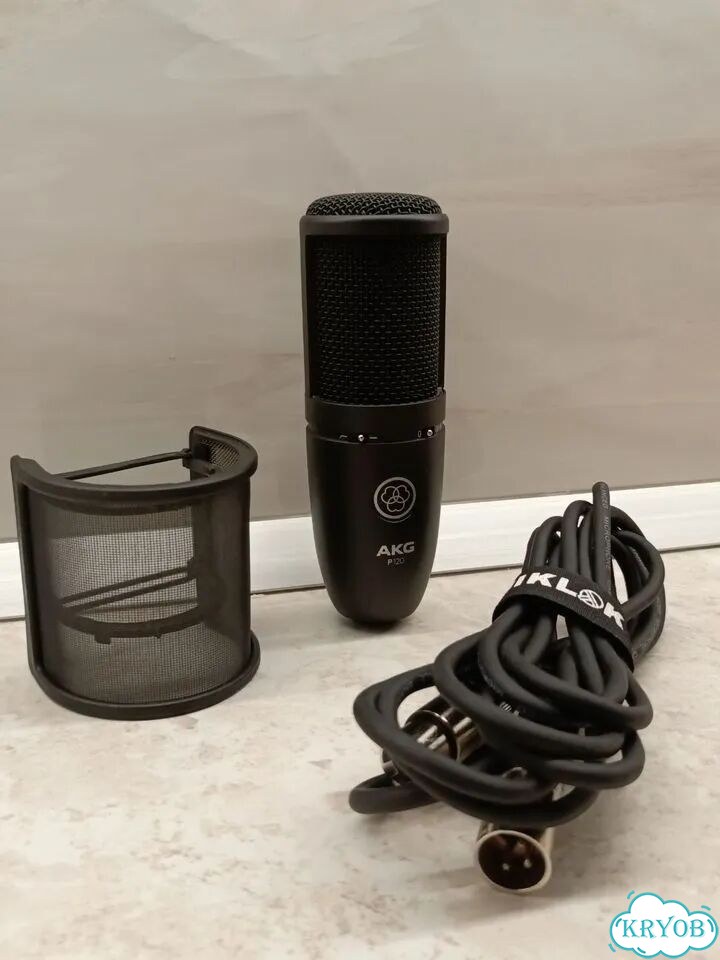 Студийный микрофон akg p120 фото 1
