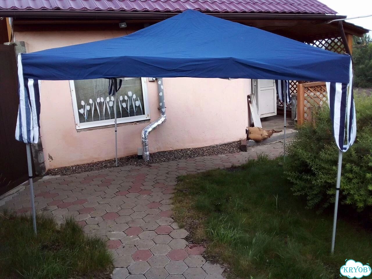 Быстроразборный шатер туристический 3х3м фото 2