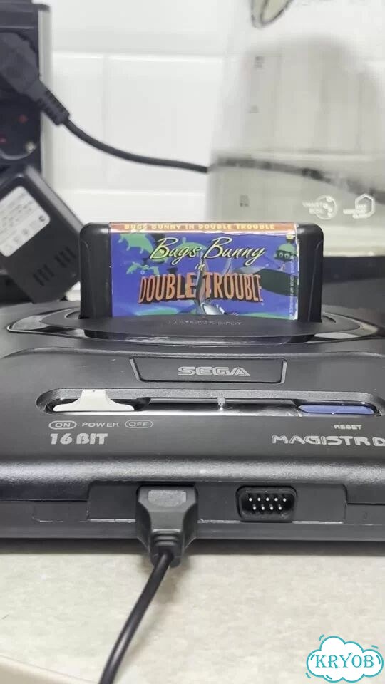 Игровая приставка 90х Sega Mega Drive 2, стародел фото 1