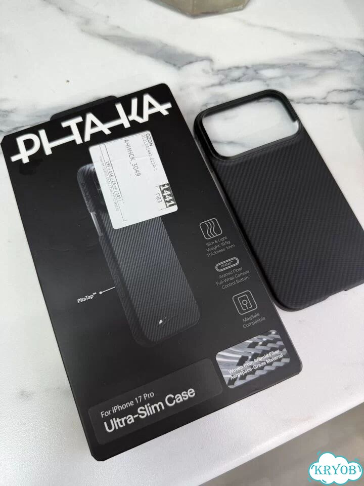 Чехол pitaka iPhone 17pro фото 1