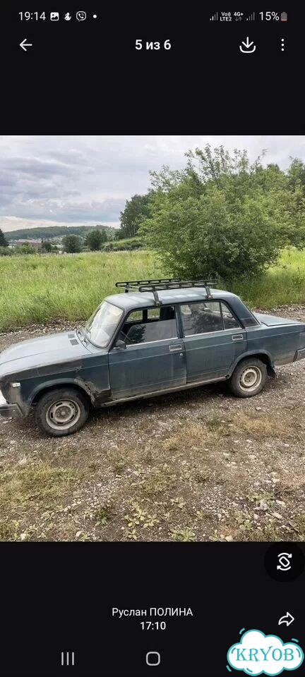 ВАЗ (LADA) 2107 1.5 MT, 2003, 100 000 км фото 2