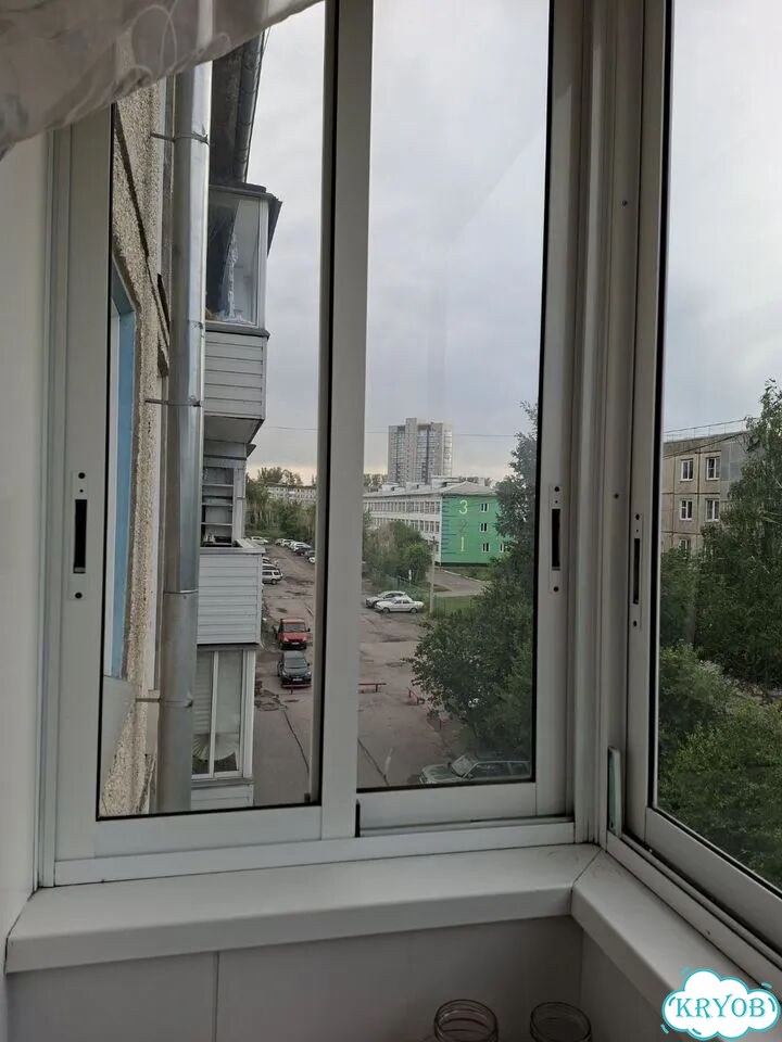 Балконные рамы три большие и две тарцевые маленьк фото 2