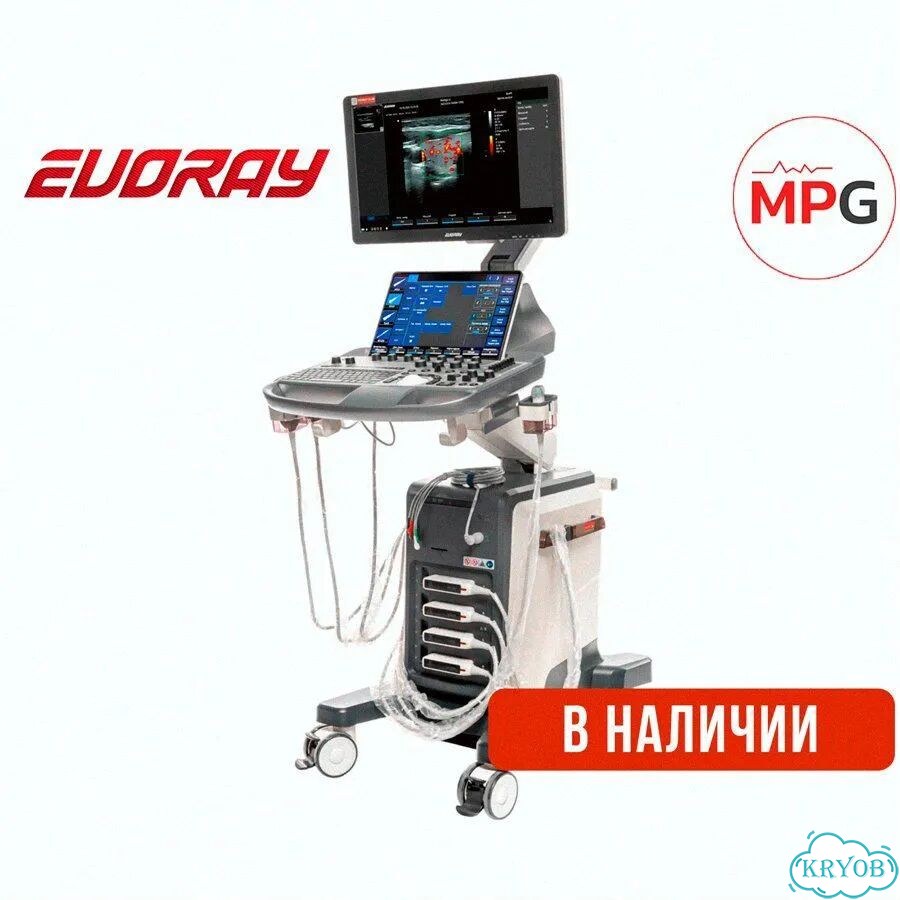 Evoray USS 60 — стационарный узи-аппарат высокого класса с экспертными опциями фото 1
