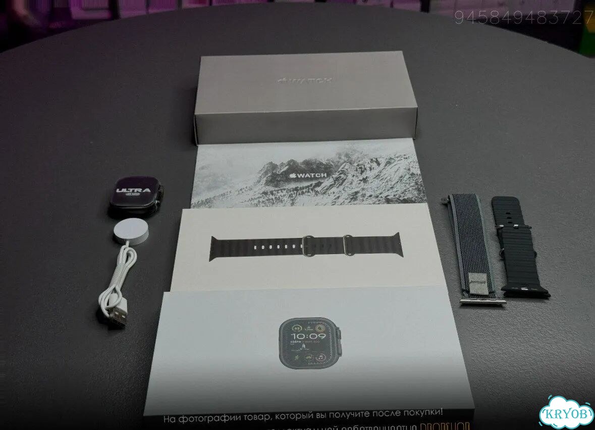 Apple Watch Ultra 3 49mm Black + AirPods Pro 3 (Комплект) фото 9