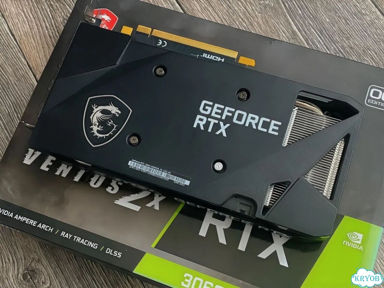 MSI RTX 3060 Ventus 2X 12GB фото 2