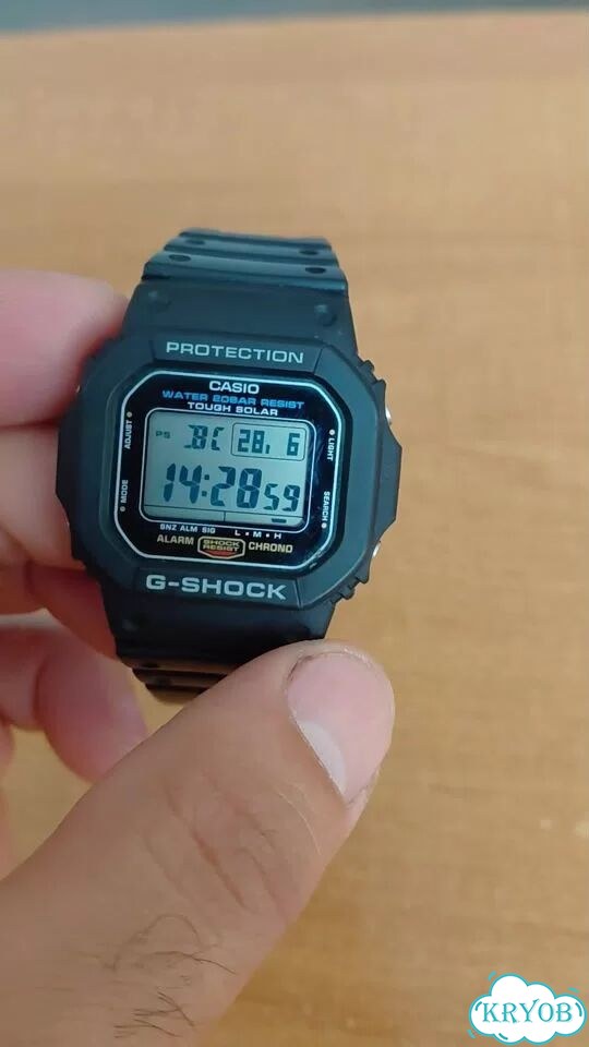 Casio G-Shok G 5600-ue фото 1