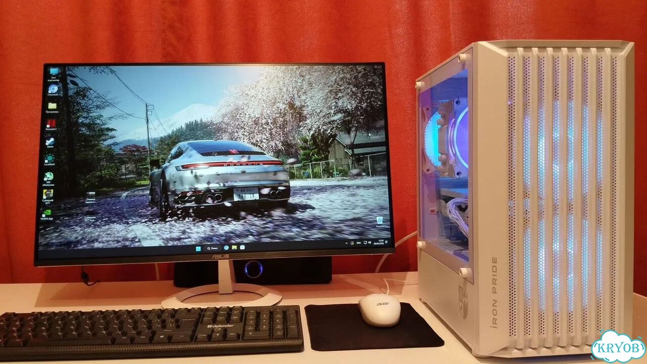 Белый игровой пк RTX 4060 + R5 3600 PRO фото 3