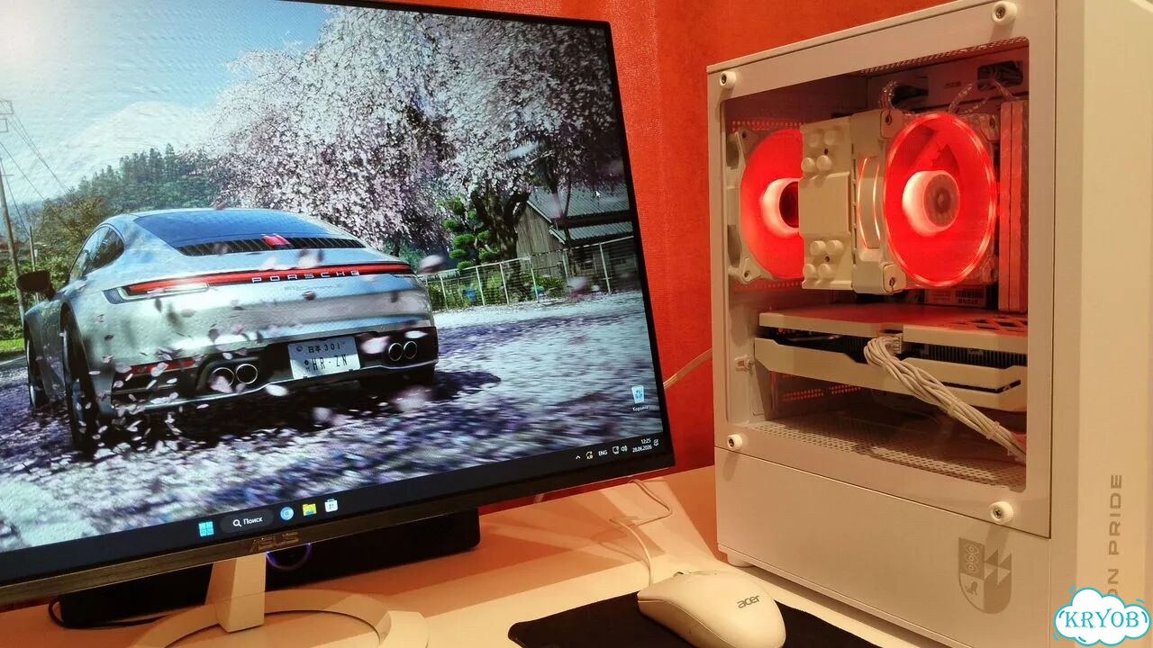 Белый игровой пк RTX 4060 + R5 3600 PRO фото 4