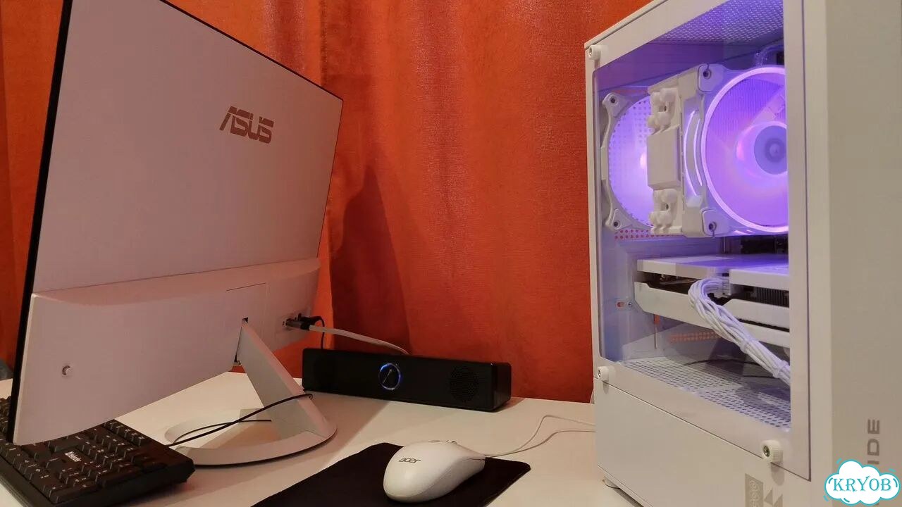 Белый игровой пк RTX 4060 + R5 3600 PRO фото 5