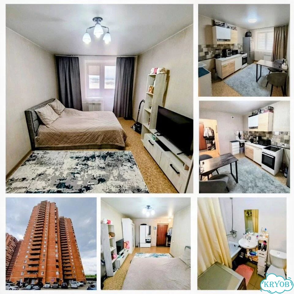 1-к. квартира, 33,6 м², 10/25 эт. фото 1