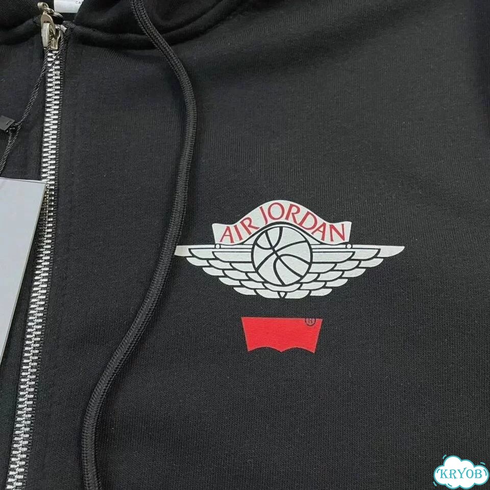 Зип худи AIR jordan x Levi’s новая коллекция 2026 фото 6