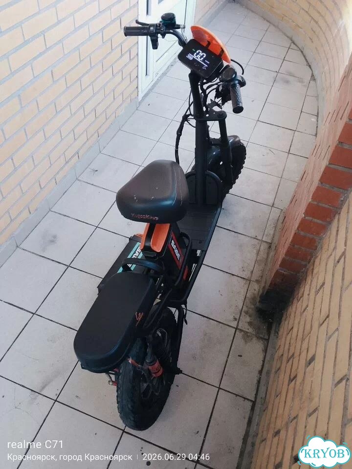 Электровелосипед kugoo 2 АКБ фото 3