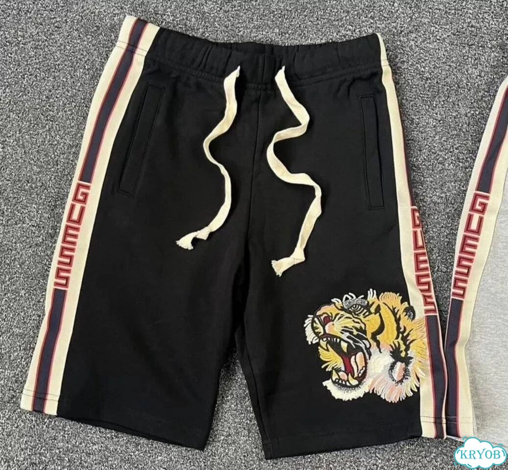 Шорты gucci tiger фото 3