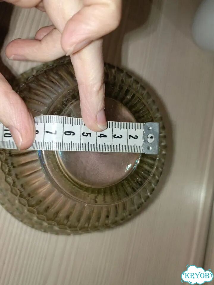 Салатник конфетница из цветного стекла винтаж СССР фото 5