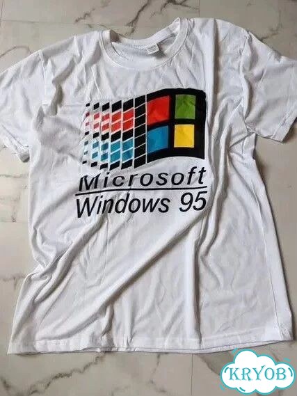 Футболка y2k Microsoft 95 фото 1