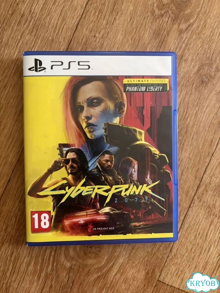 Cyberpunk 2077 ps5 диск фото 1
