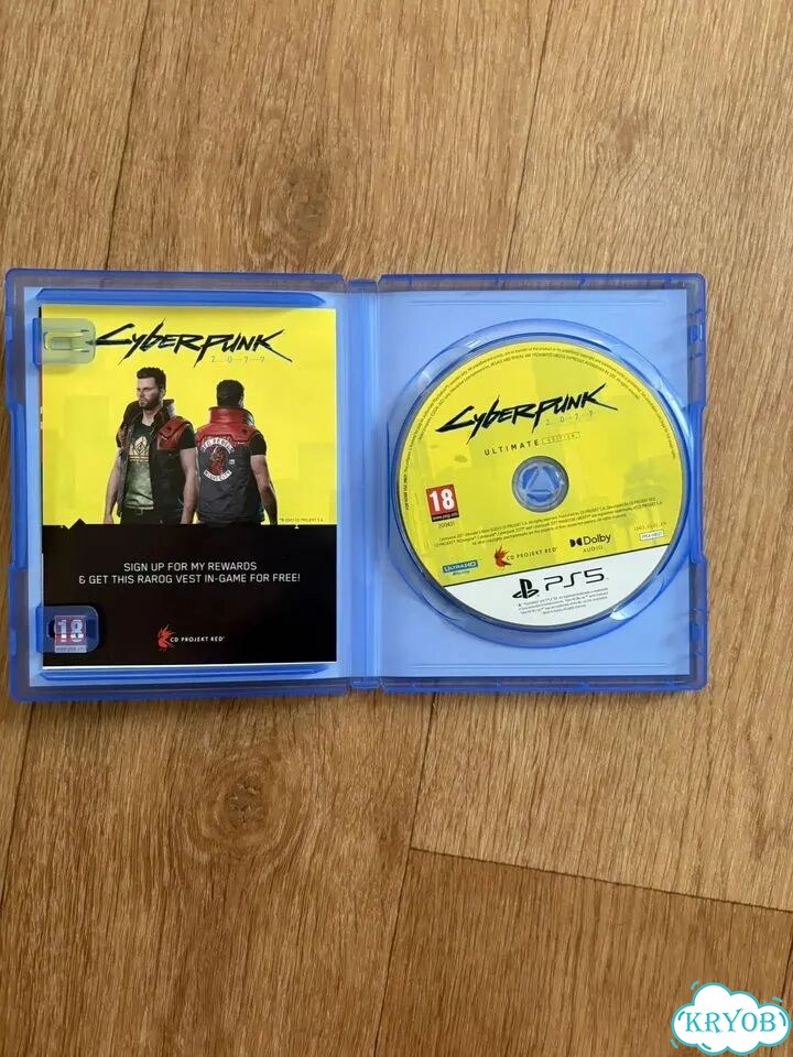 Cyberpunk 2077 ps5 диск фото 3