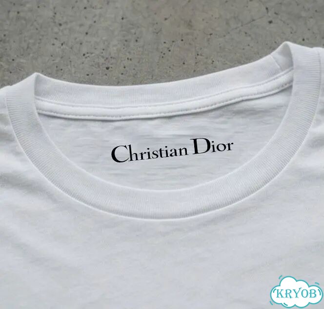 Лонгслив белый No Dior AC0069 фото 3
