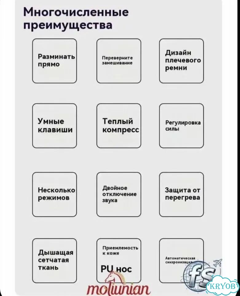 Массажёр для всего тела фото 9