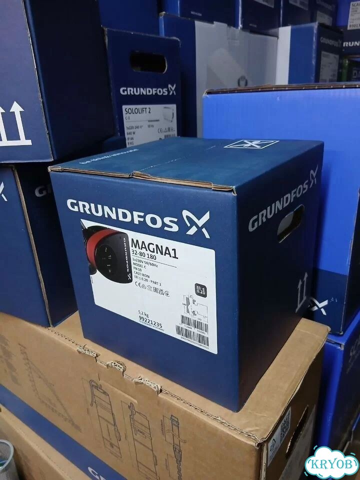 Насос циркуляционный Grundfos magna 1 32-80 180 фото 3