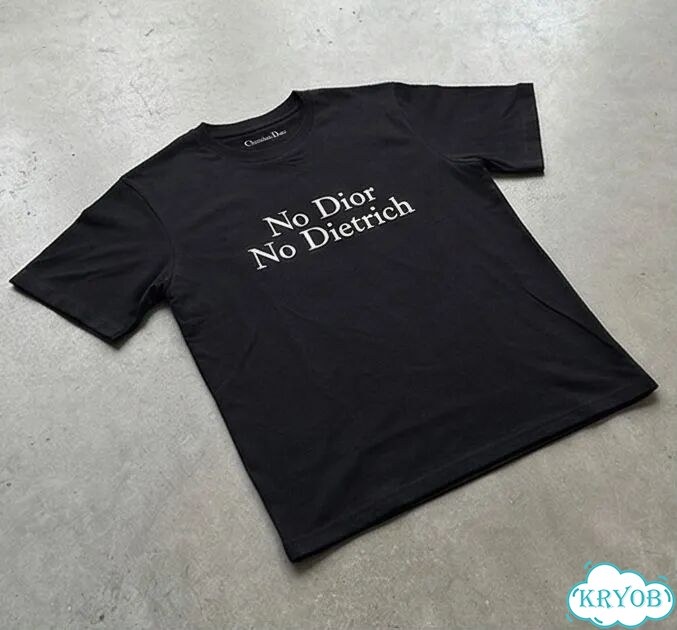 Футболка белая No Dior AC0070 фото 1