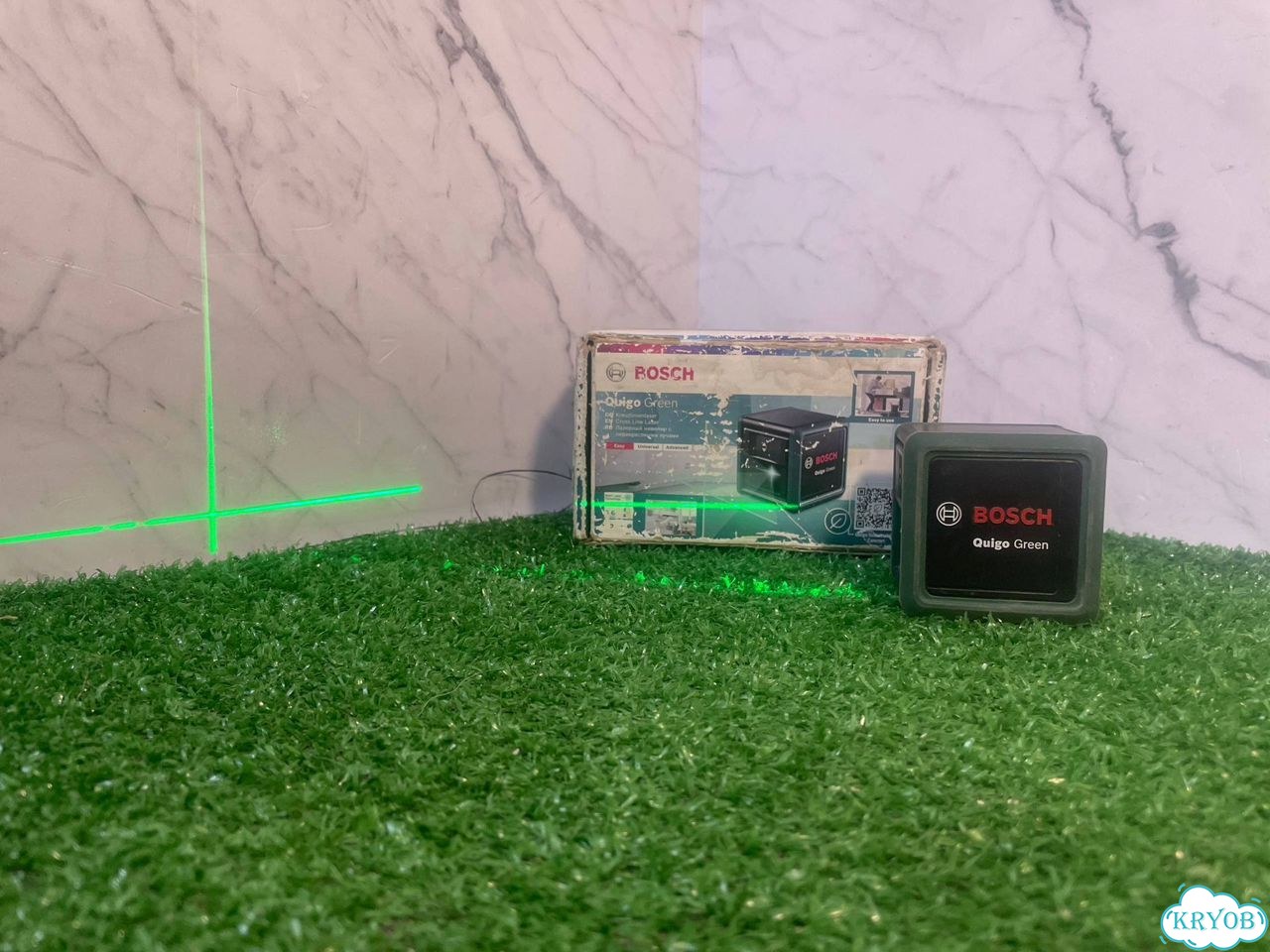 Лазерный уровень Bosch Quigo Green фото 1