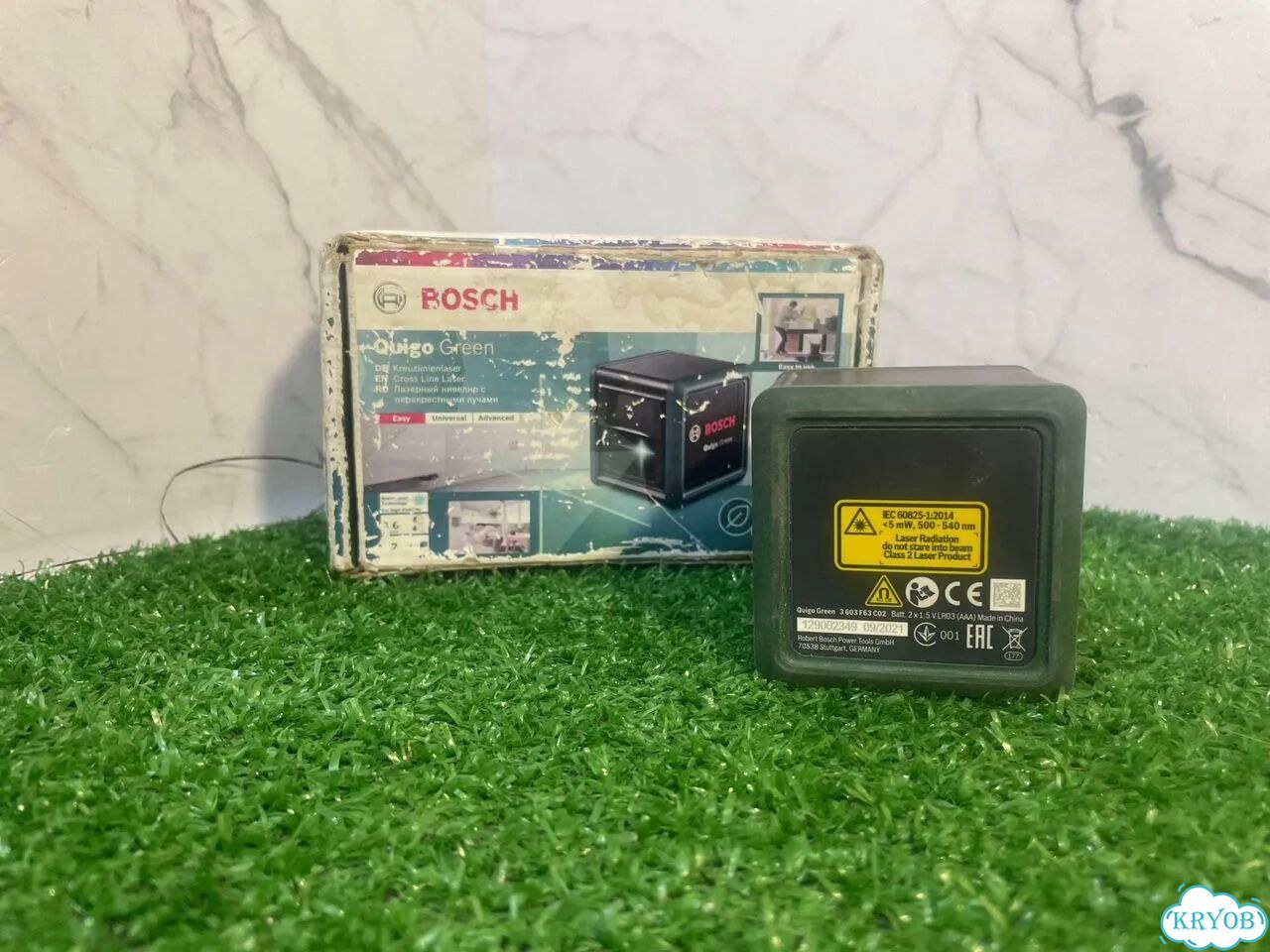 Лазерный уровень Bosch Quigo Green фото 4