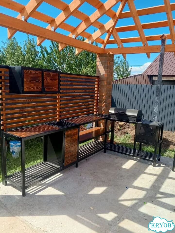 Мангальная зона фото 3