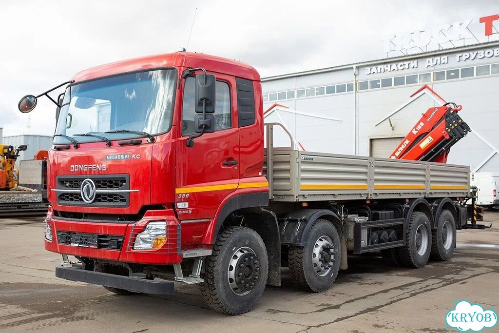 Самосвал 24 м³ Dongfeng KC с КМУ Sunhunk, 2023 фото 11