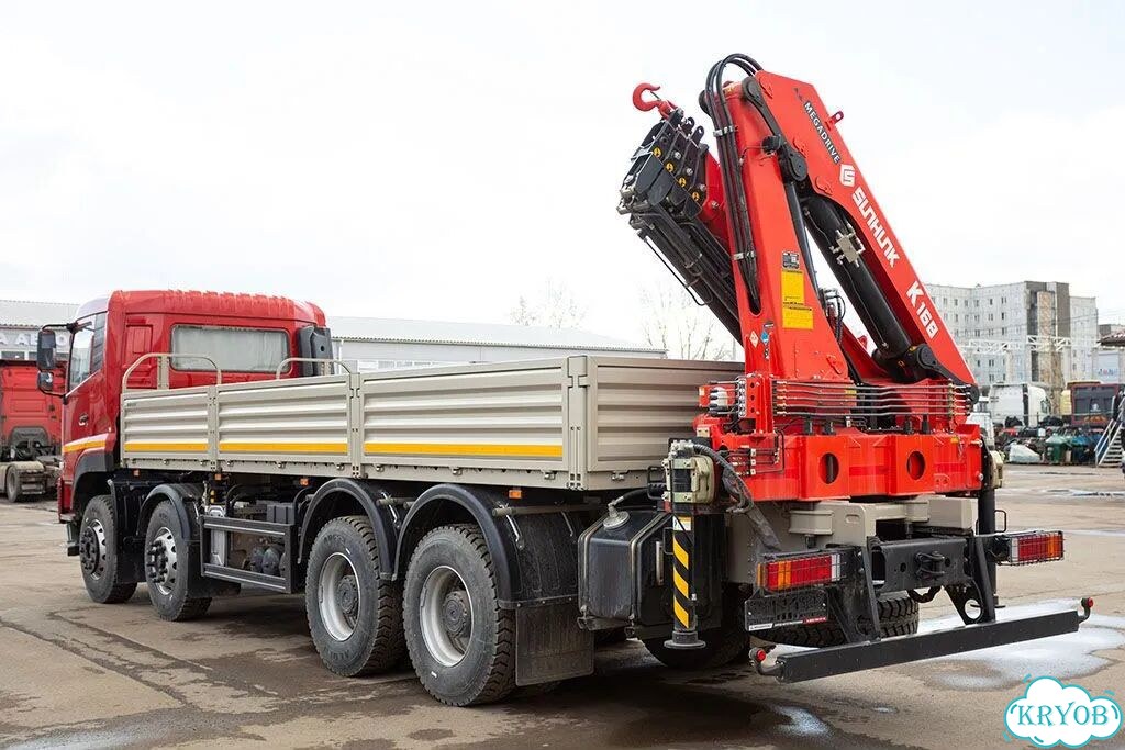 Самосвал 24 м³ Dongfeng KC с КМУ Sunhunk, 2023 фото 23