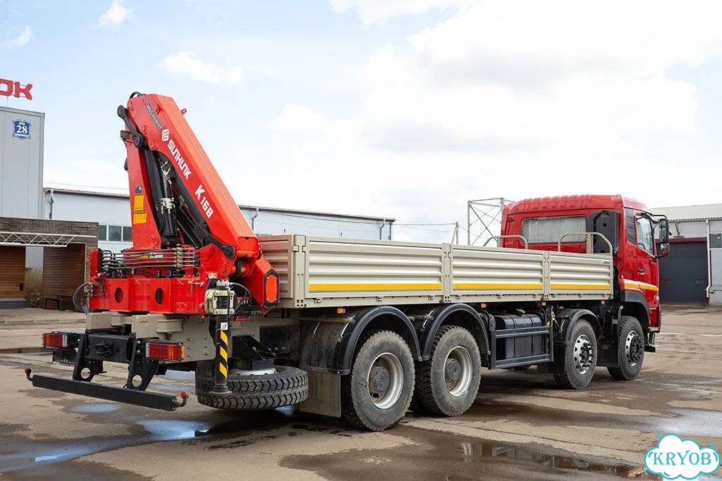 Самосвал 24 м³ Dongfeng KC с КМУ Sunhunk, 2023 фото 25