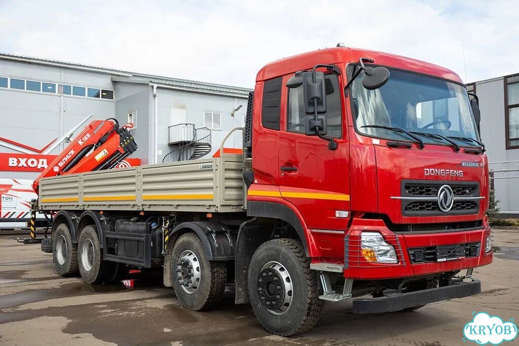 Самосвал 24 м³ Dongfeng KC с КМУ Sunhunk, 2023 фото 5