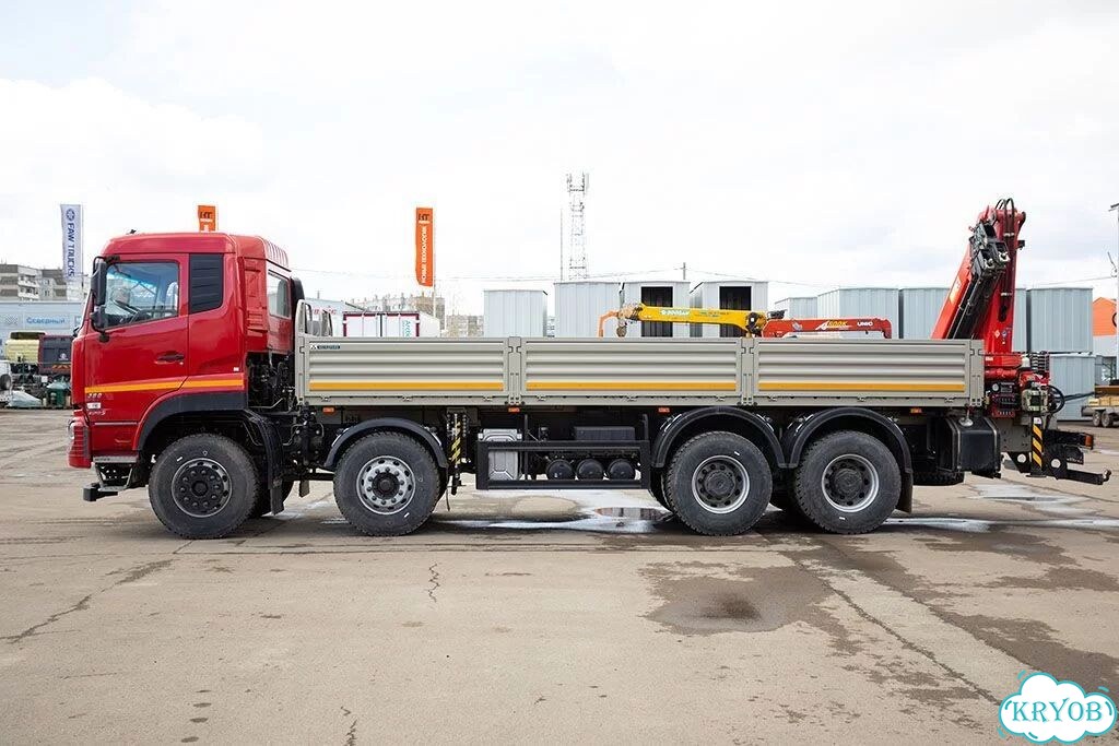 Самосвал 24 м³ Dongfeng KC с КМУ Sunhunk, 2023 фото 6